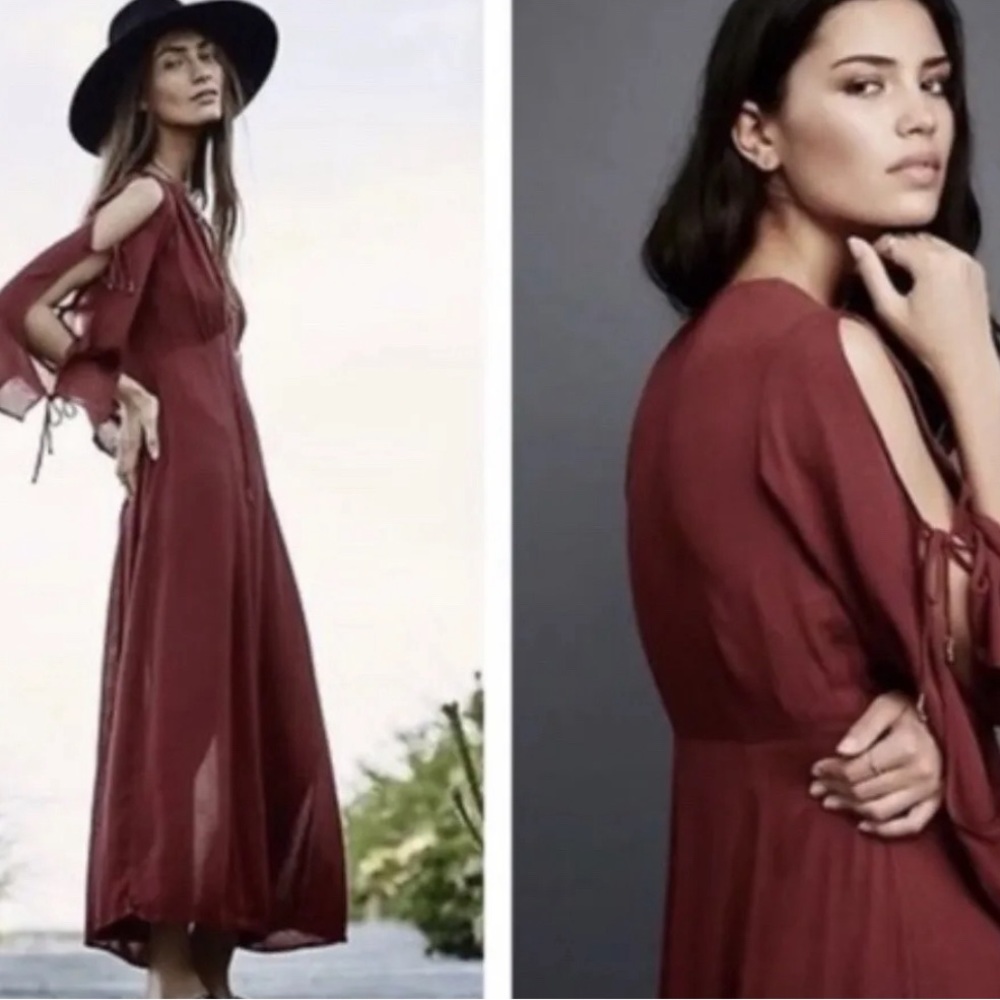 Free peoplw maxi dress size small